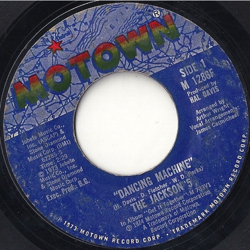 The Jackson 5 - Dancing Machine (7", Single, Styrene)