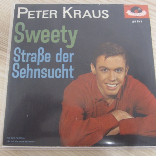 Single /   Peter Kraus ?– Sweety    / DE PRESS / RARITÄT / 1962  /