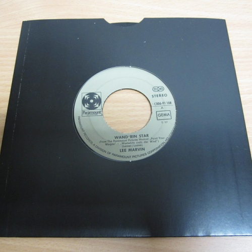 Single / Lee Marvin / Clint Eastwood  ?– Wand'rin Star  /  DE   PRESS / RAR /