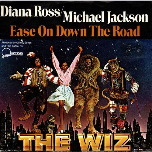 Diana Ross / Michael Jackson - Ease On Down The Road (7", RE)