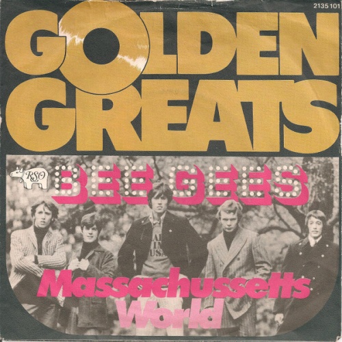 Bee Gees - Massachussetts / World (7", Single)