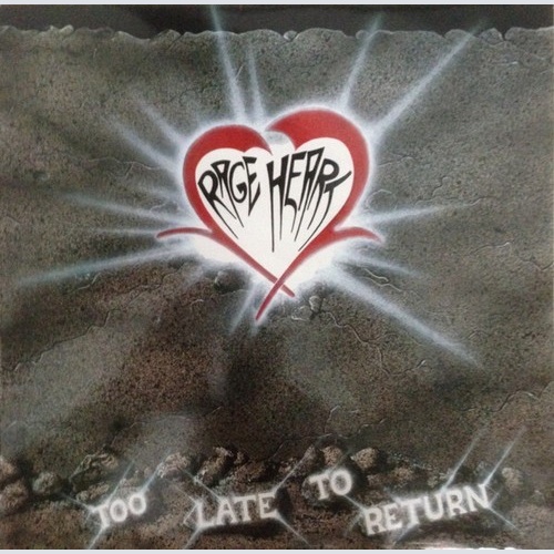 Rage Heart - Too Late To Return (LP, Album, pin)