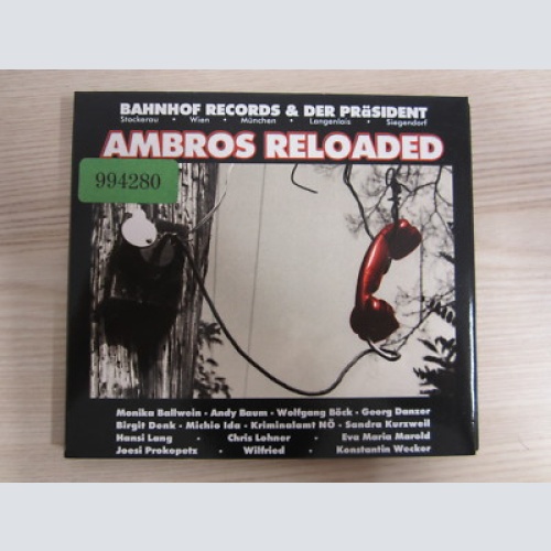 CD /  Ambros Reloaded- WOLFGANG AMBROS- DANZER , LANG,  /  AUSTRIA / RAR /