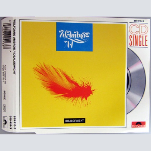 MCD / Wolfgang AMBROS / 3-inch-CD / "Idealgewicht" / limit. Auflage 200 Stück /