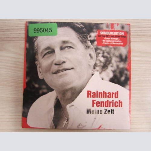 CD / RAINHARD FENDRICH - MEINE ZEIT    / PROMO / MUSTER / AUSTRIA / RAR /