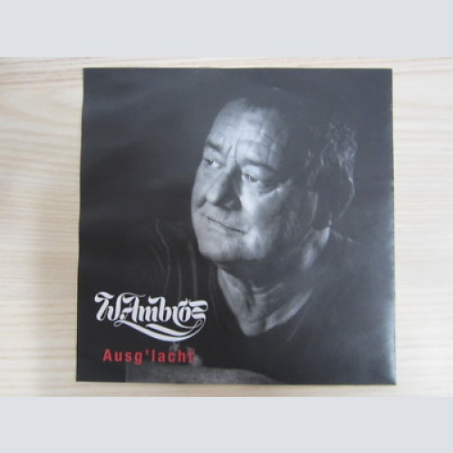 CD / WOLFGANG AMBROS - AUSG'LACHT  / PROMO / MUSTER / RARITÄT /