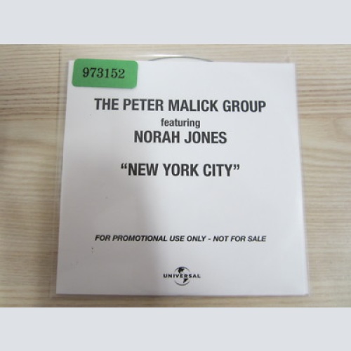 CD / The Peter Malick Group, Norah Jones - New York City   / PROMO / MUSTER /