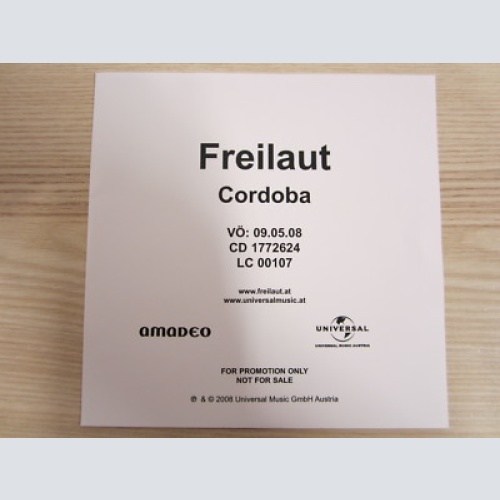 CD / FREILAUT - CORDOBA   / PROMO / MUSTER /  AUSTRIA / RARITÄT /