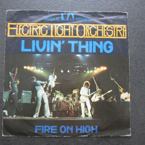 Single / Electric Light Orchestra – Livin' Thing / AUT Press /