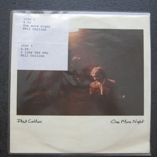 Single / Phil Collins – One More Night / DE Press /