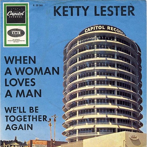 Ketty Lester - When A Woman Loves A Man / We'll Be Together Again (7", Single)