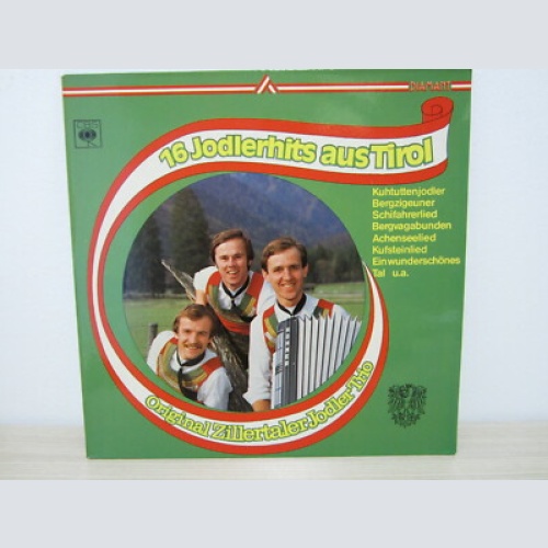 LP / Orig. Zillertaler Jodlertrio- 16 Jodlerhits  / AUSTRIA  RARITÄT / CBS