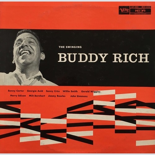 Buddy Rich - The Swinging Buddy Rich (LP, Album, Mono, RE)