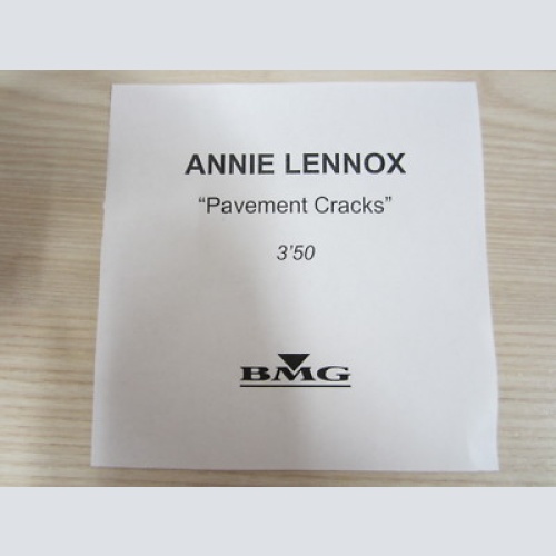 CD / ANNIE LENNOX - PAVEMENT CRACKS   / PROMO / MUSTER / RARITÄT /
