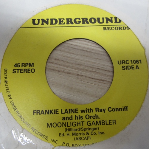 Single / Frankie Laine With Ray Conniff And His Orch. / Ersel Hickey ?– Moonlig