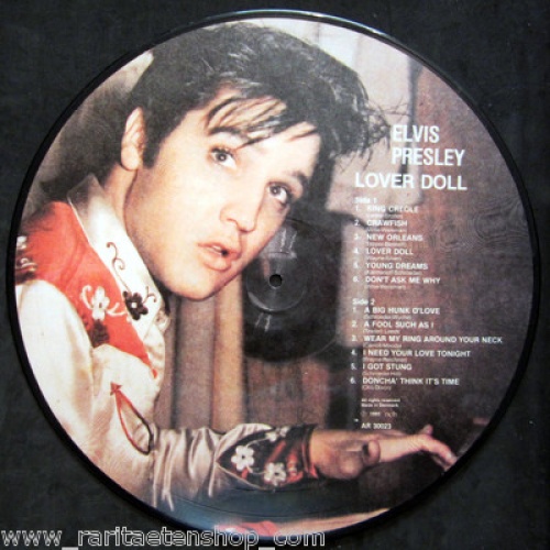 LP / PICTURE DISC ELVIS PRESLEY / RARITÄT /