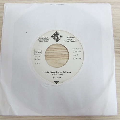 Single /  Ronny  – Little Sweetheart Belinda / TESTPRESSUNG / RARITÄT /