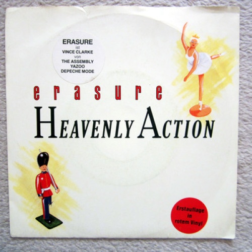 Single / ERASURE / RED VINYL / ERSTAUFLAGE / RARITÄT / 1985 / MINT /
