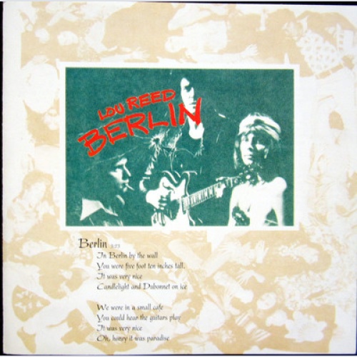 CD / LOU REED / BERLIN / 1998 / TOP /