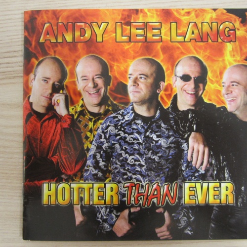 CD / ANDY LEE LANG --HOTTER THAN EVER  / ROCK'N'ROLL / AUSTRIA / RARITÄT /