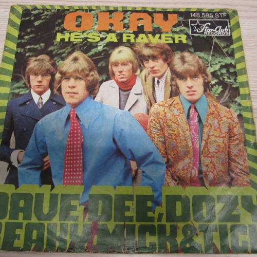 Single /  Dave Dee, Dozy, Beaky, Mick & Tich ?– Okay     / DE PRESS / RAR /