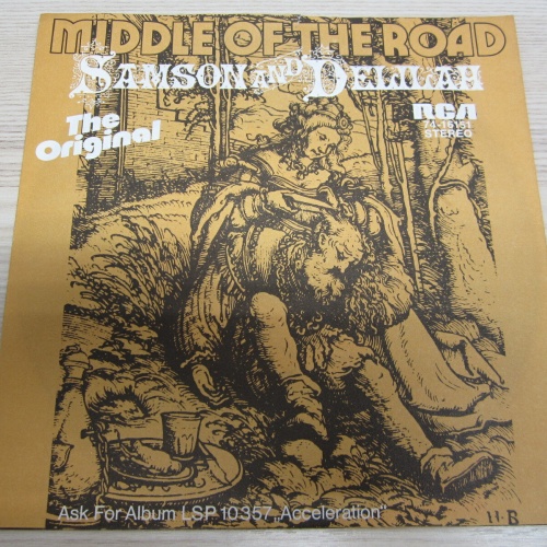 Single / Middle Of The Road ?– Samson And Delilah      / DE  PRESS / RAR /