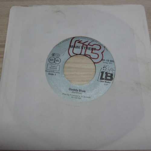 Single /   Main Street ?– Daddy Blue  /  AUT   PRESS /   RAR /