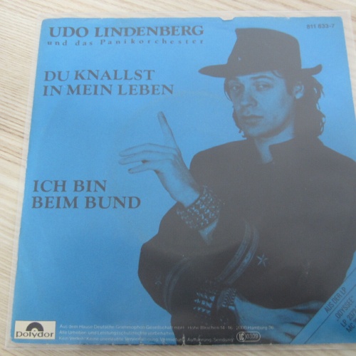 Single /  Udo Lindenberg Und Das Panikorchester ?– Du Knallst In Mein Leben /