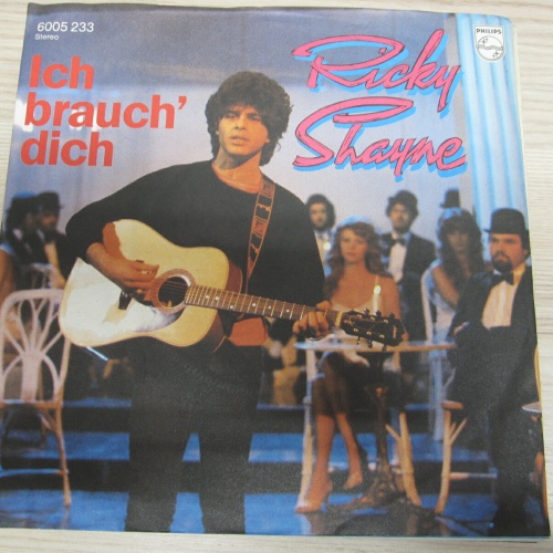 Single /  Ricky Shayne ?– Ich Brauch' Dich     /  DE PRESS / RAR /