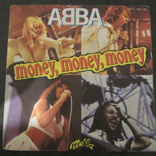 Single / ABBA – Money, Money, Money / France Press /