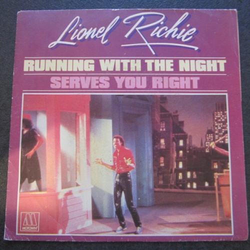 Single / Lionel Richie – Running With The Night  / France Press /
