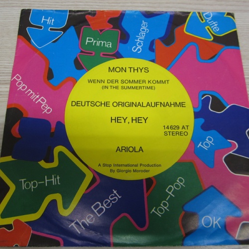 Single /  Mon Thys ?– Wenn Der Sommer Kommt    / DE PRESS / RAR /