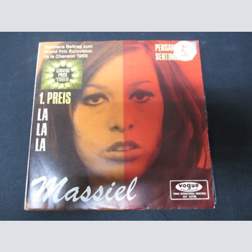Single /  Massiel – La, La, La    / DE   PRESS /