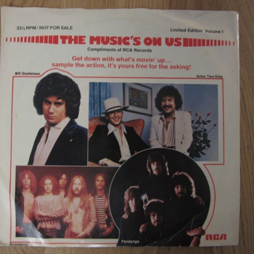 Single / The Music's On Us, Volume 1 / Scorpions / Bill Quateman / Fandango / US