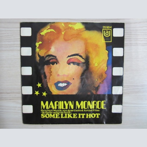 Single / Marilyn Monroe / Melina Mercouri – Some Like It Hot / 1975 / RAR /