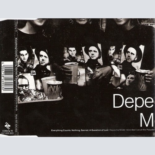 Depeche Mode - Everything Counts, Nothing, Sacred, A Question Of Lust (CD, Mi...