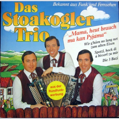 LP / STOAKOGLER TRIO / AUSTRIA / 1987 / RARITÄT /