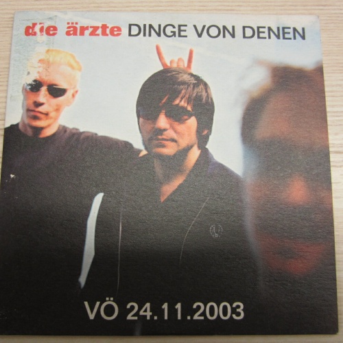 CD /  Die Ärzte - Dinge von Denen  /  PROMO /