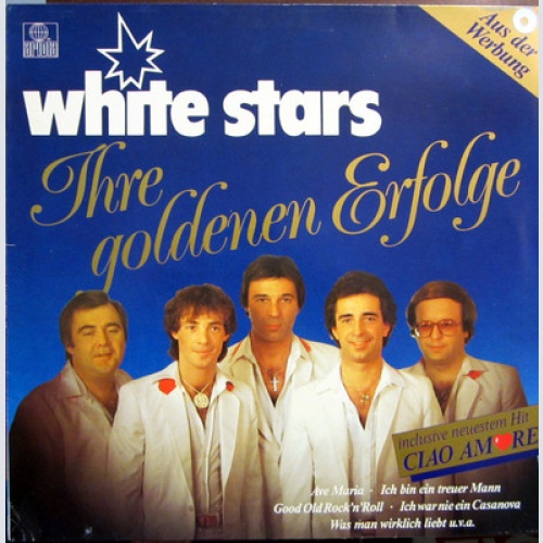LP / WHITE STARS / IN GOLD / AUSTRIA / RARITÄT /