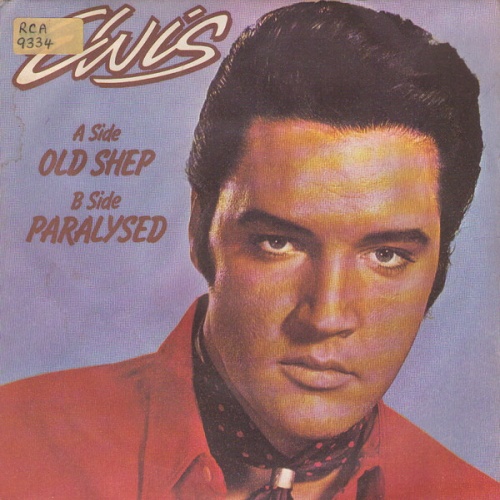 Elvis* - Old Shep (7", Single, Mono)
