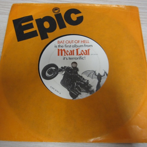 Single /  Meat Loaf ?– All Revved Up With No Place To Go/  UK  PRESS / RAR /