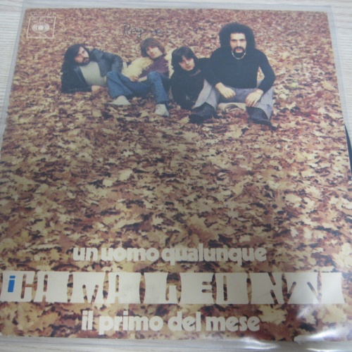 Single /  I Camaleonti ?– Un Uomo Qualunque  /  ITALY   PRESS /  RAR /