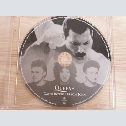 CD / Queen + David Bowie / Elton John ?– Under Pressure  / PROMO / MUSTER / RAR