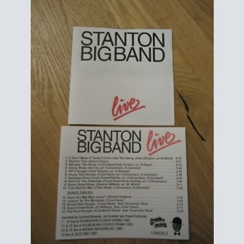 CD / Stanton Big Band – Live /   Austria /