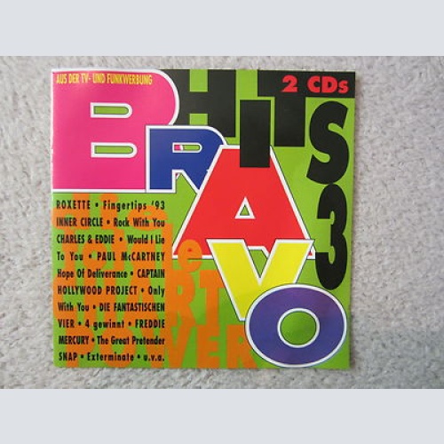 DCD / BRAVO HITS 3 / RARITÄT / 1993 / SANDRA / DIE FANTASTISCHEN VIER /