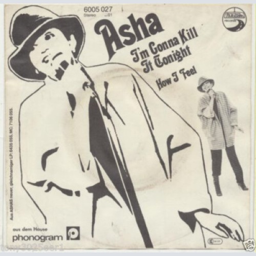 Asha* - I'm Gonna Kill It Tonight (7", Single)