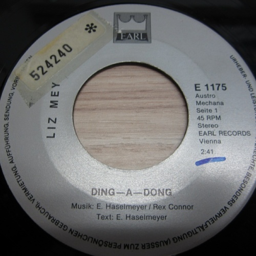 Single /   Liz Mey ?– Ding-A-Dong  / AUT   PRESS /   RAR /