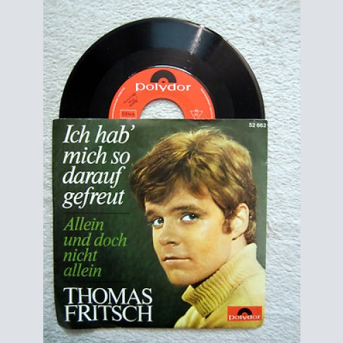 Single / THOMAS FRITSCH  / SCHLAGER 1966  / DE PRESS / RARITÄT /