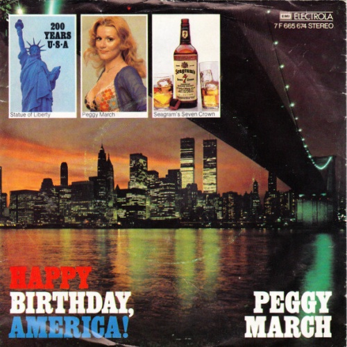 Peggy March - Happy Birthday, America! (7", Single)