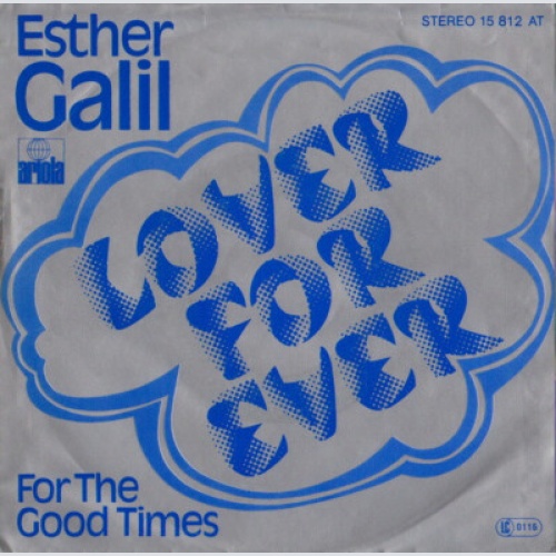 Esther Galil - Lover For Ever  (7", Single)